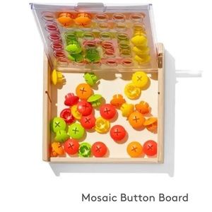 LOVEVERY Mosaic Button Board